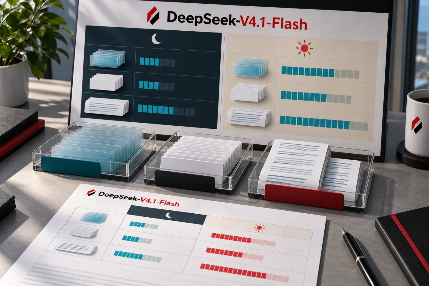 Calcul du coût de DeepSeek-V4.1-Flash selon le cache et les plages tarifaires UTC.