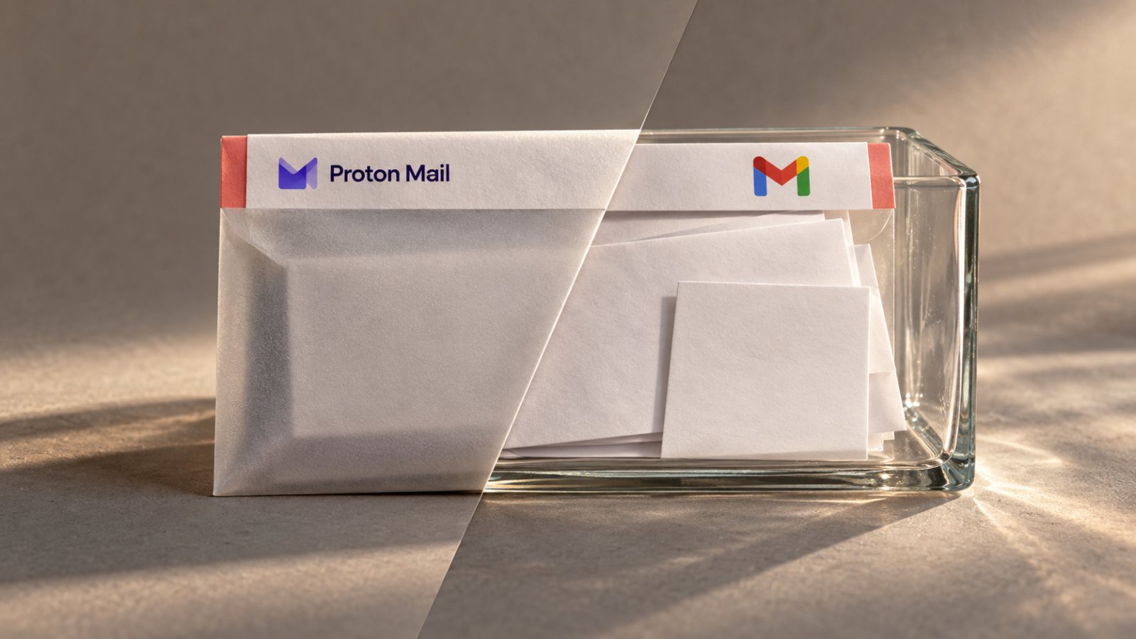Proton Mail a Gmail chrání jinou část cesty: rozhoduje adresát zprávy