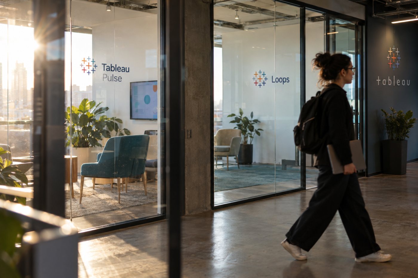 Tableau Pulse и Loops следат показатели, а начинот на нивното поврзување во Tableau допрва треба да се утврди.