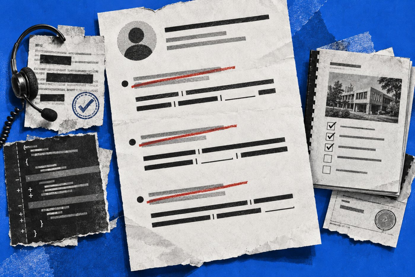 تین مختلف تجربات کے مبہم CV bullets حقیقی scope، tools اور دستیاب نتائج سے مخصوص بنائے جا رہے ہیں۔