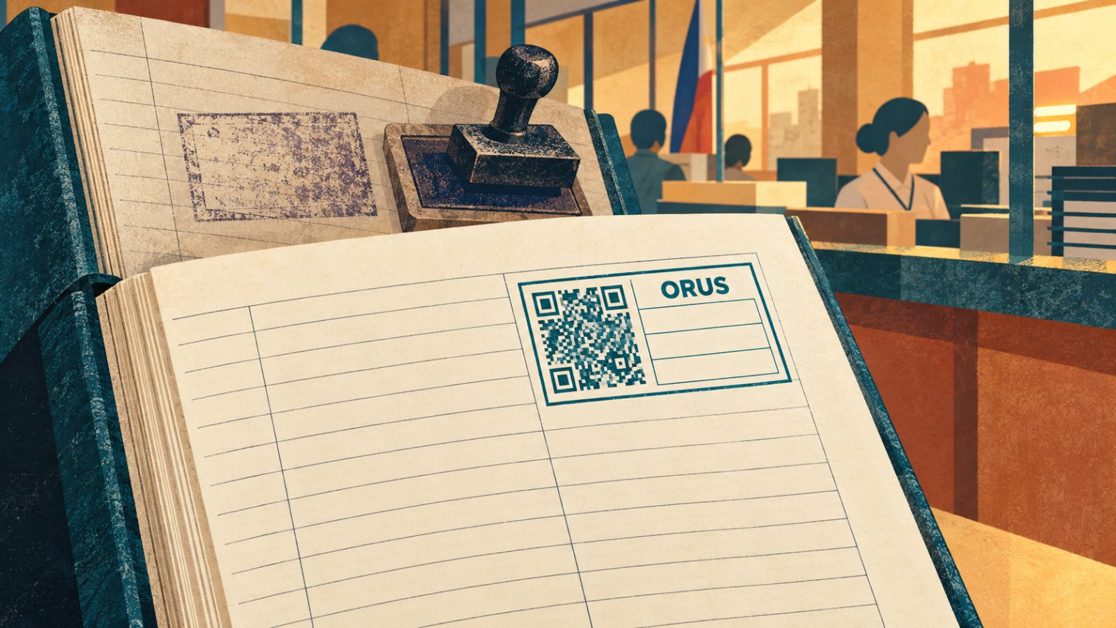 Irehistro ang books sa ORUS—QR stamp ang kapalit ng manual stamping