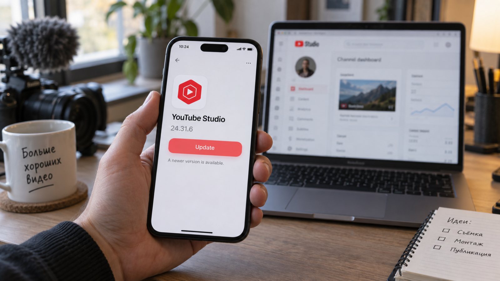 Старый YouTube Studio перестал работать — обновиться нужно уже сейчас