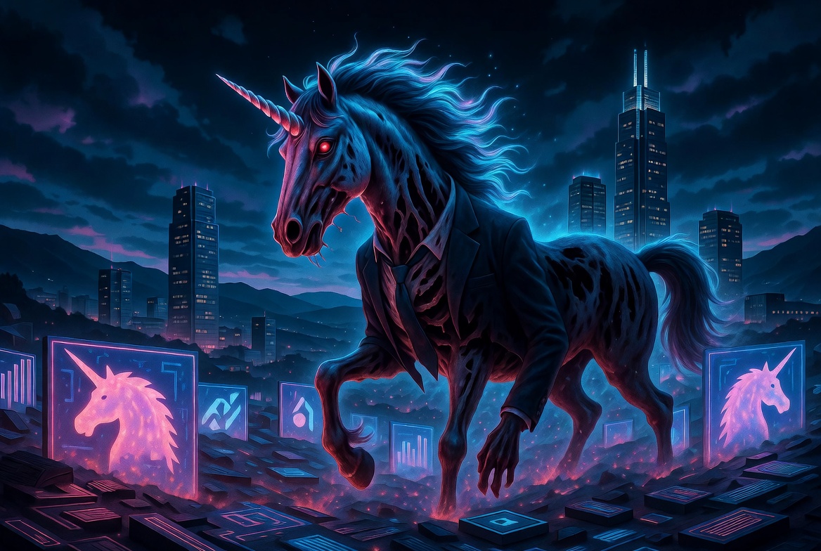 Zombie Unicorns Haunt Silicon Valley: The Dramatic Fall of Once-Hyped Billion-Dollar Startups