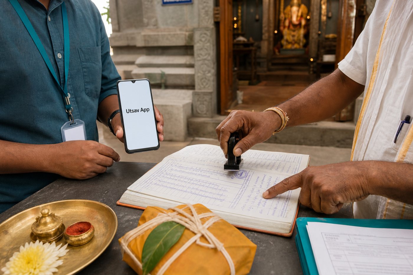 Utsav App-এর নেটওয়ার্কে নতুন অংশীদার মন্দিরের আচার ও fulfilment প্রক্রিয়া যুক্ত হচ্ছে