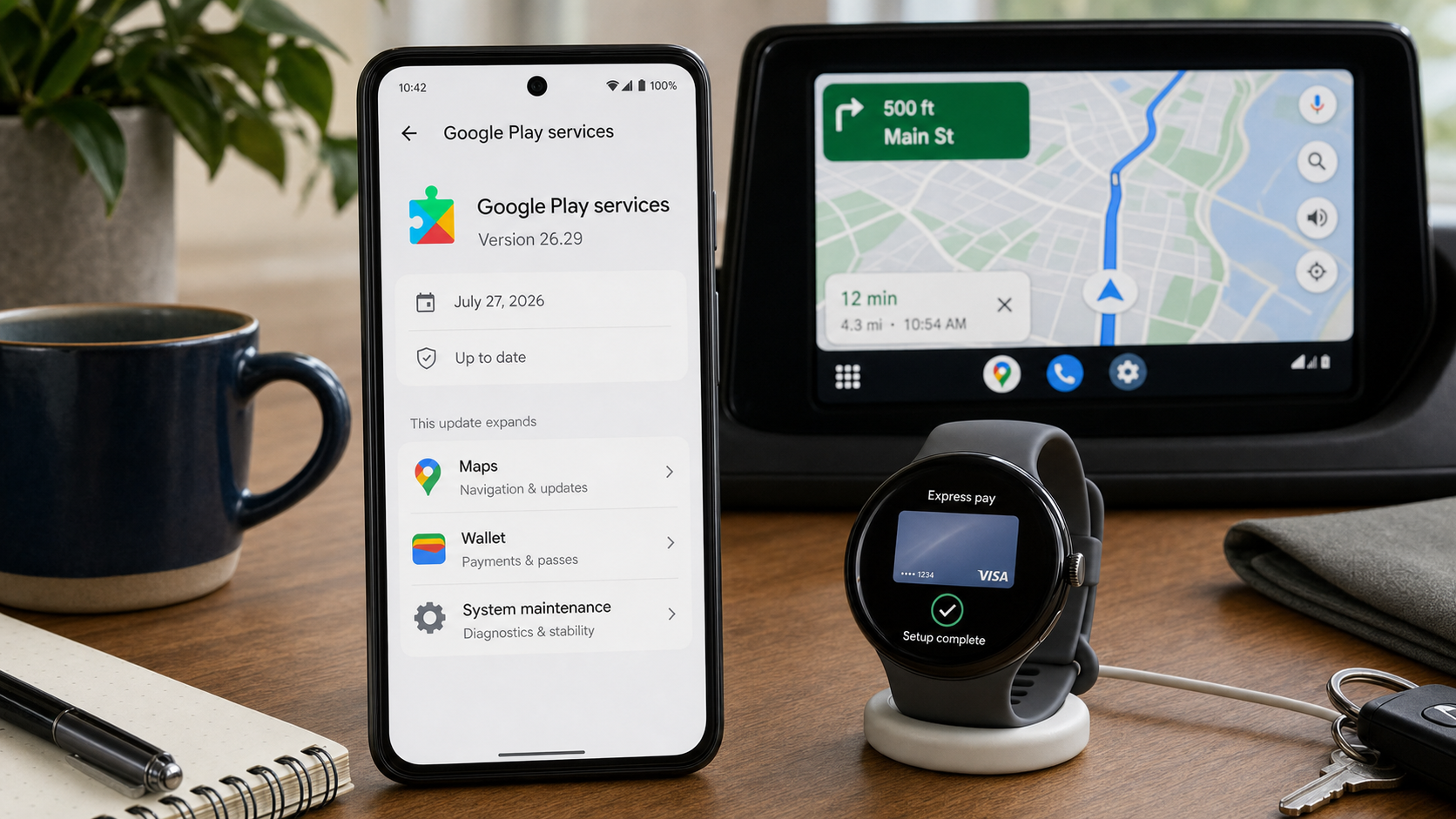Google Play services v26.29: What the July 27, 2026 Update Changes