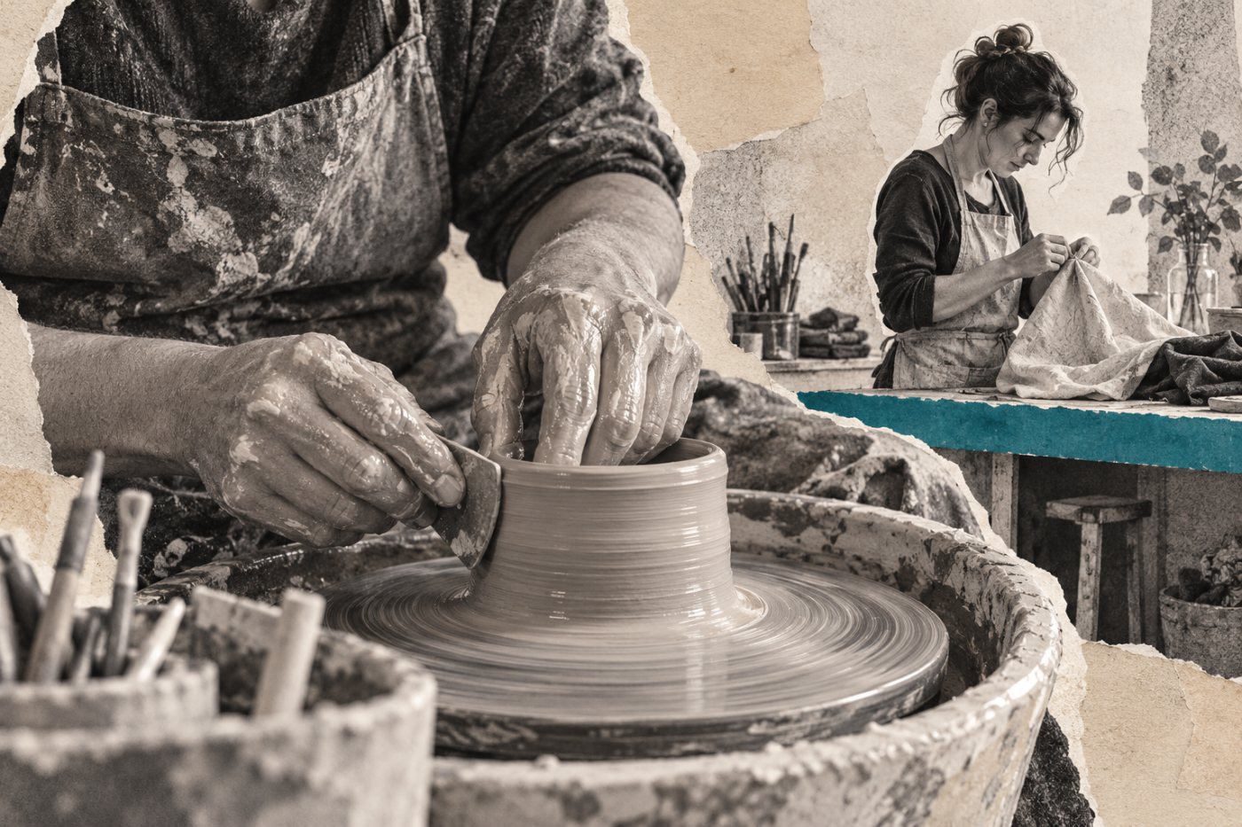 Des entrepreneurs développent leurs activités artisanales dans le cadre mutualisé d’une CAE.