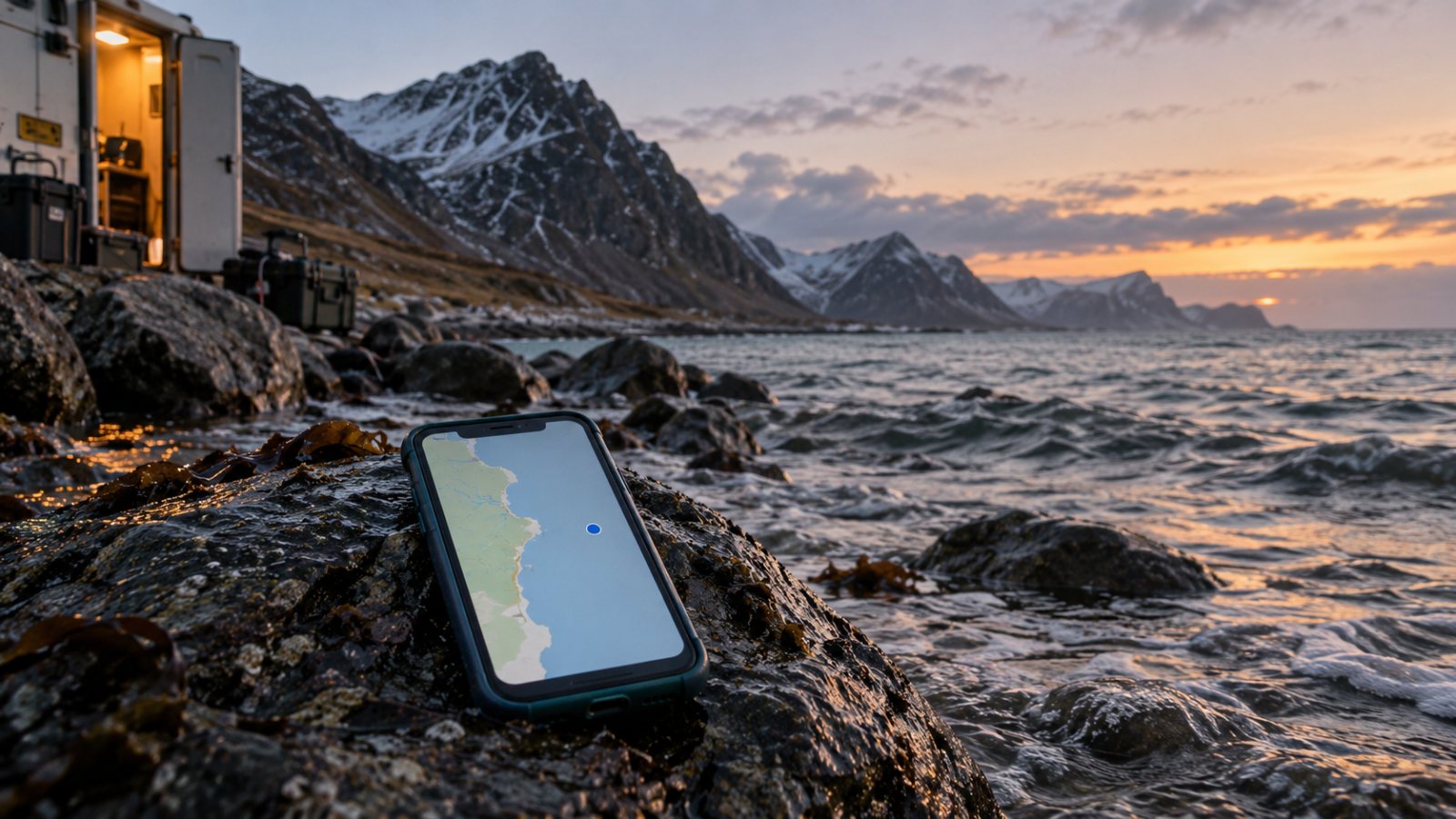 Andøya lurte GPS-mottakere – kartpunktet havnet i sjøen