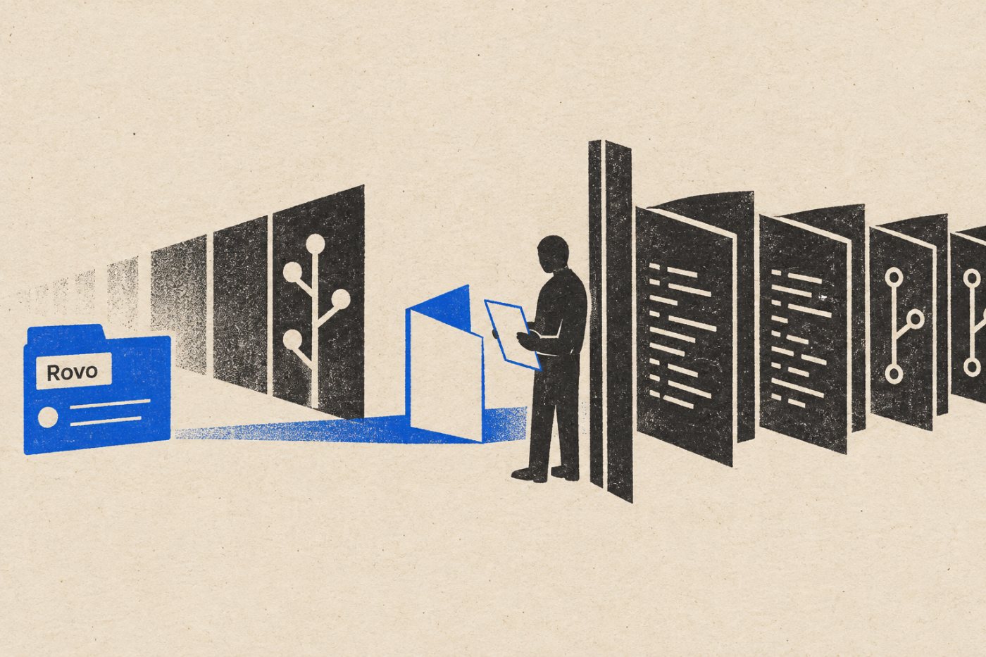 Un elemento de Jira aporta contexto a Codex para preparar un plan que una persona revisa antes de aprobar cambios.