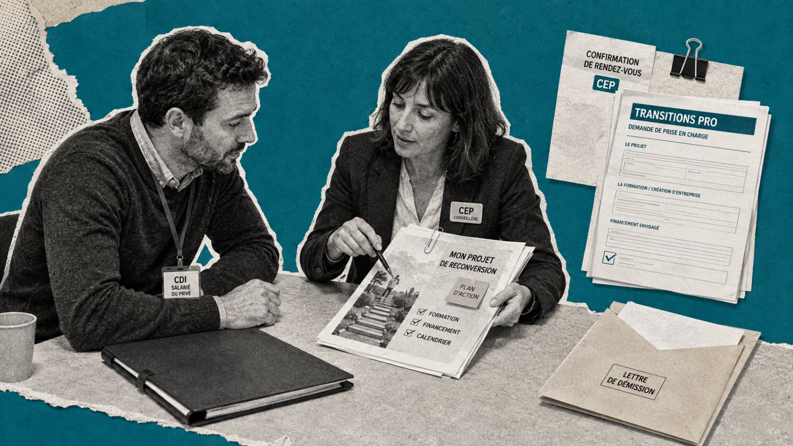Démission-reconversion : contactez le CEP avant d’envoyer votre lettre