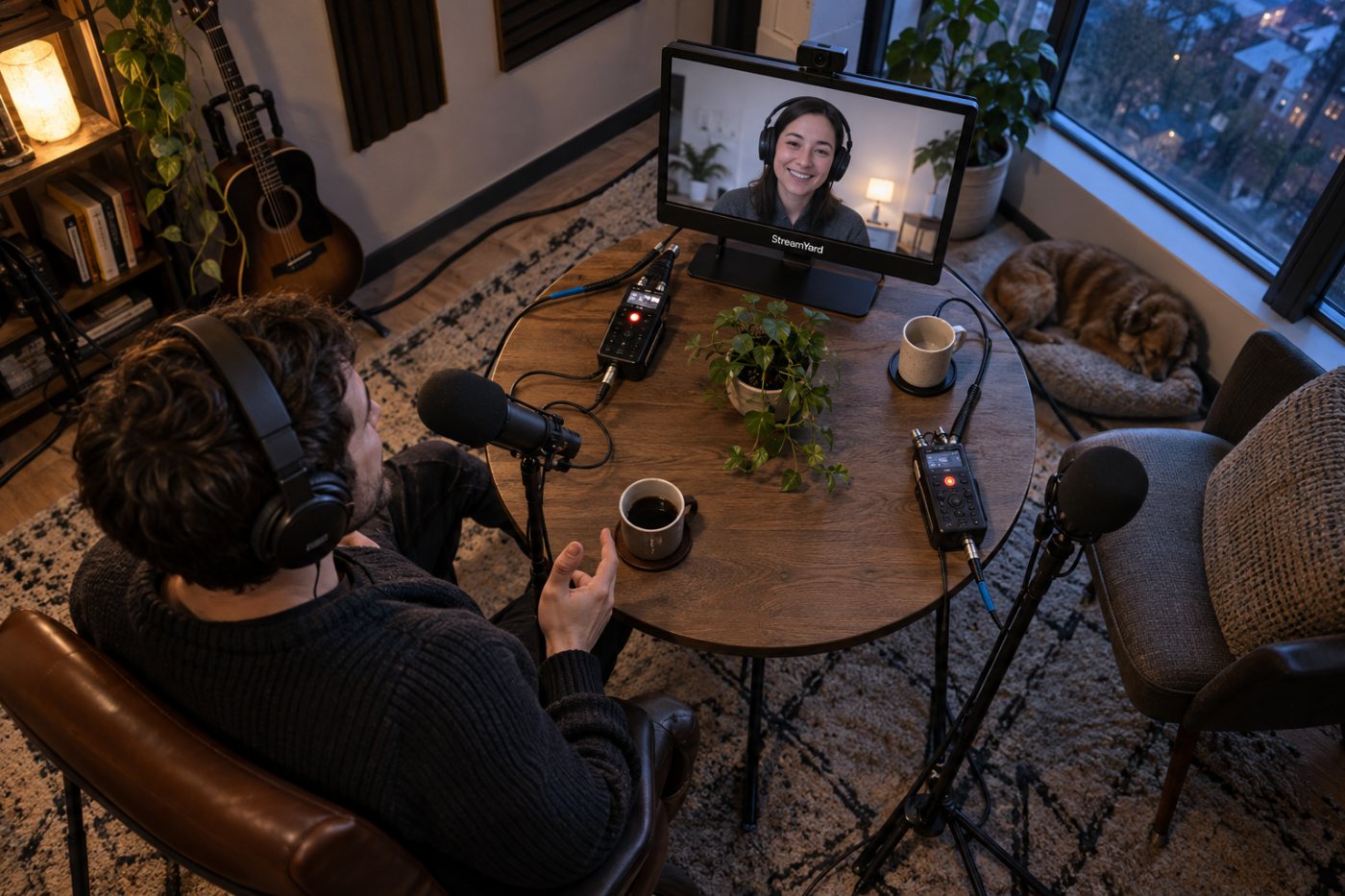 Et gæsteinterview viser, hvorfor lokale optagelser og gæstedestinationer kan påvirke valget af StreamYard.