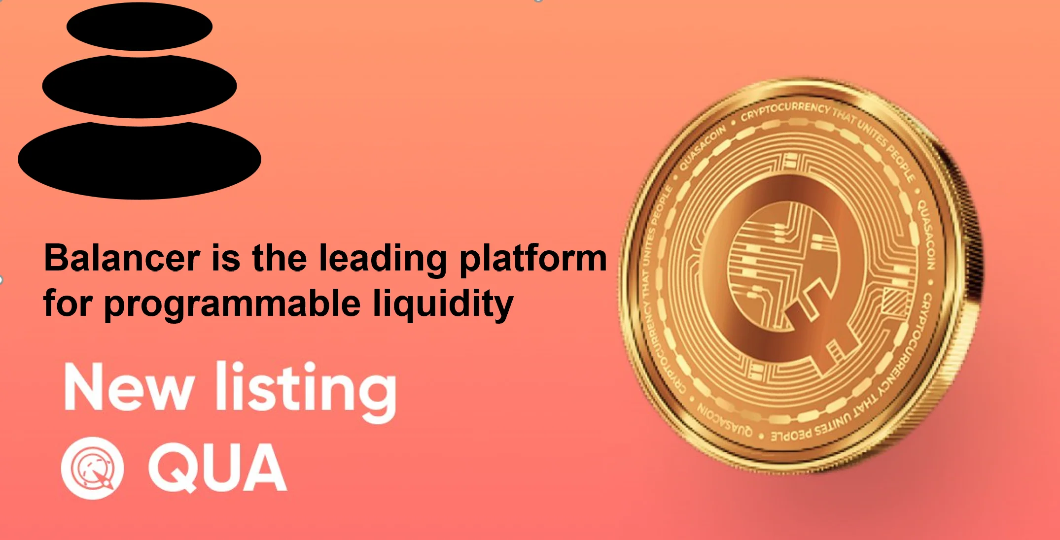 QUA is Listed on The New Balancer Exchange