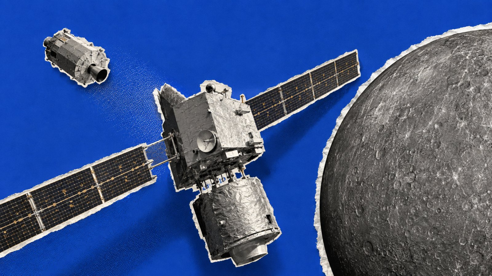BepiColombo сбросил разгонный модуль — до орбиты Меркурия ещё два месяца