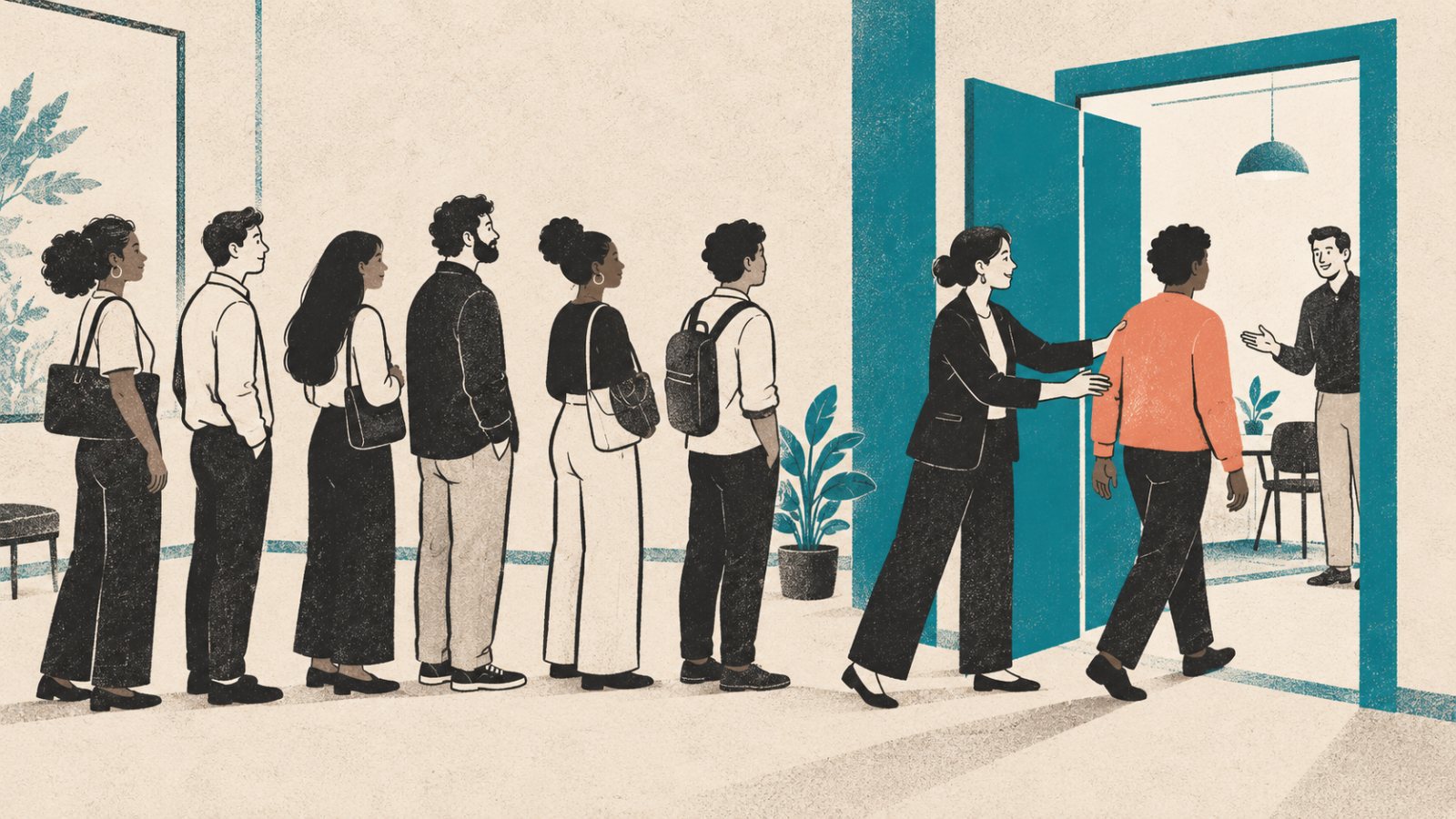 IA no recrutamento: automatizar a triagem sem negar revisão humana