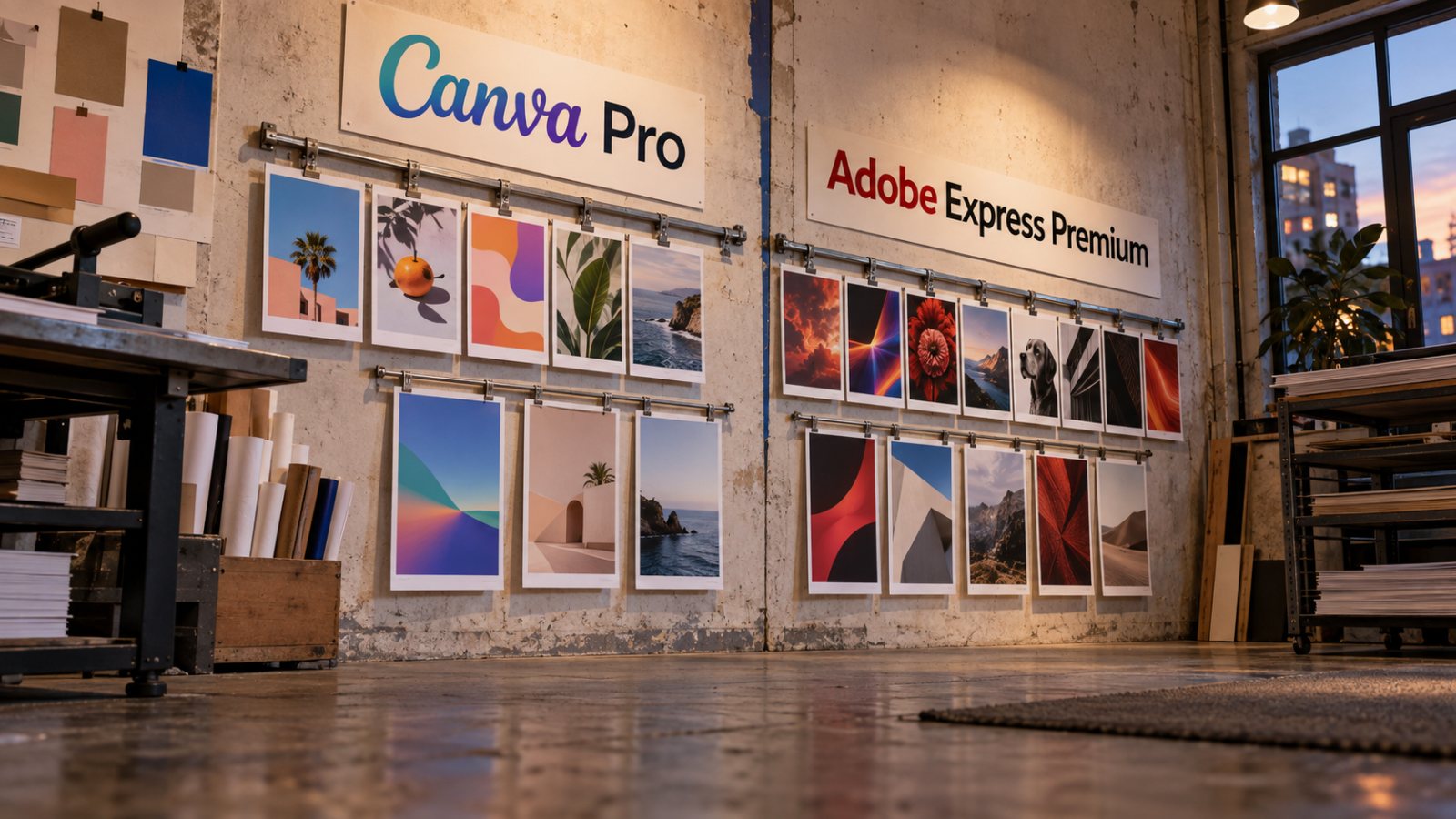 Canva Pro apo Adobe Express: 24 dollarë diferencë, por AI matet ndryshe
