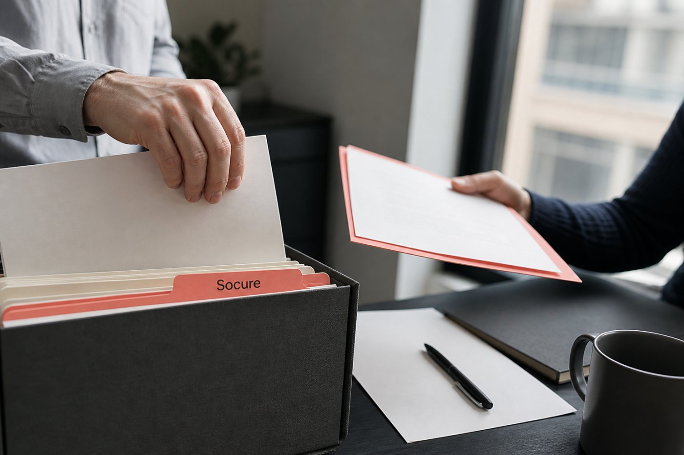 Cấu trúc vòng vốn Socure tách tiền đầu tư sơ cấp vào công ty và thanh khoản thứ cấp cho cổ phần nhân viên.