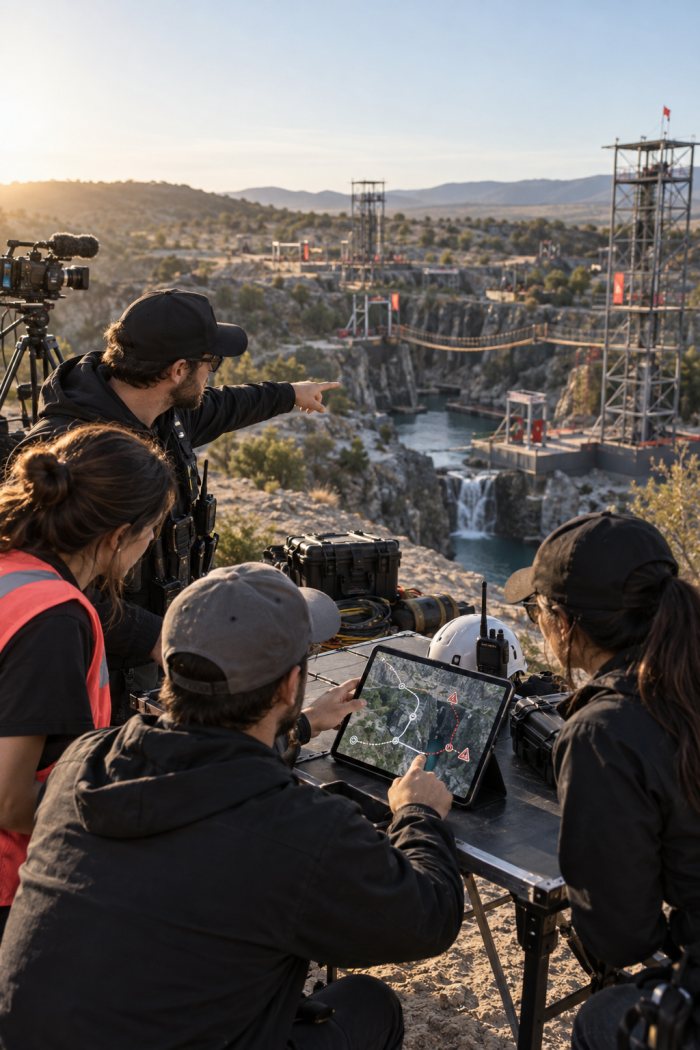 El equipo de MrBeast utiliza Gemini para planificar la logística de una producción a gran escala.