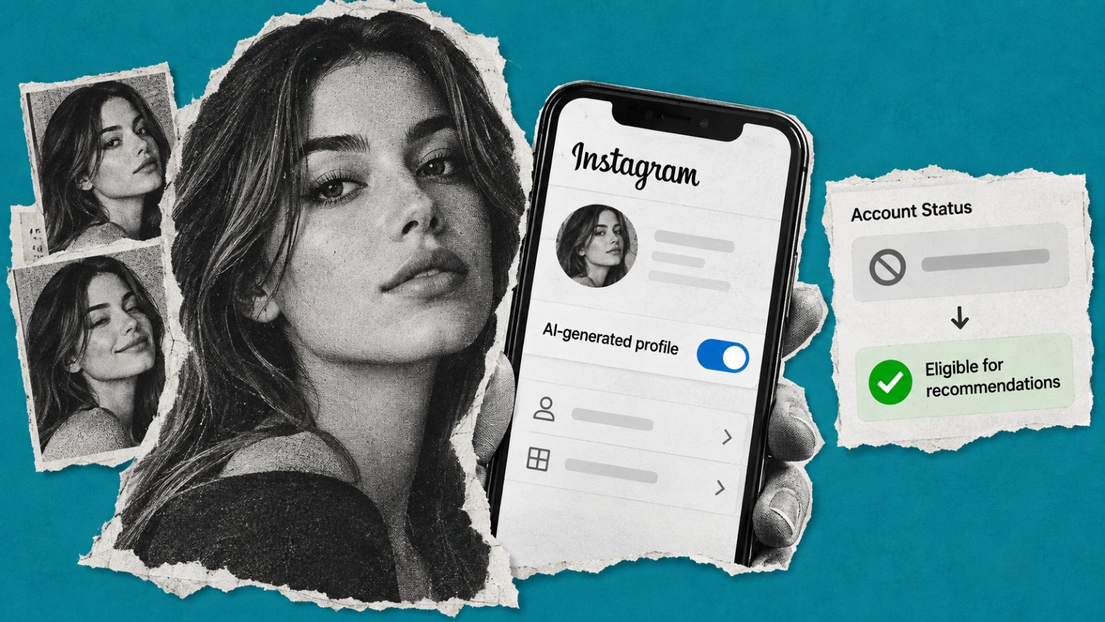 Instagram penaliza avatares sin etiqueta, no cualquier retoque con IA