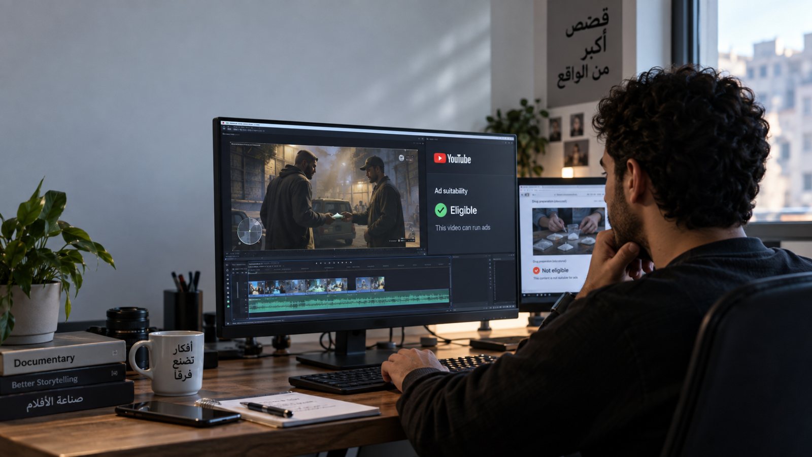 YouTube يفتح الإعلانات لمشاهد المخدرات الخيالية، لا لكل محتوى حساس