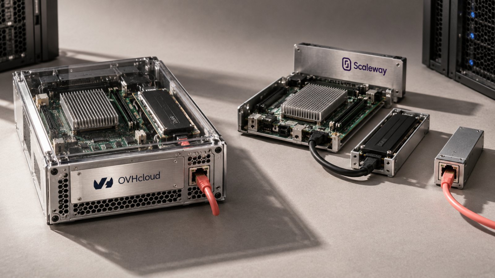 OVHcloud ou Scaleway : le produit comparé peut inverser l’écart de prix