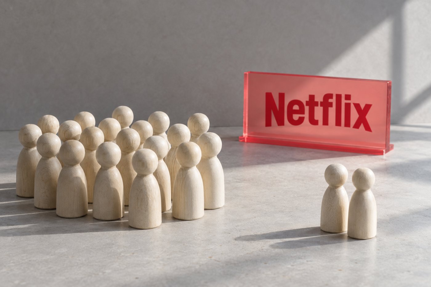 Quy mô vị trí Netflix dự kiến cắt giảm được đặt cạnh lực lượng nhân viên toàn thời gian cuối năm 2025.