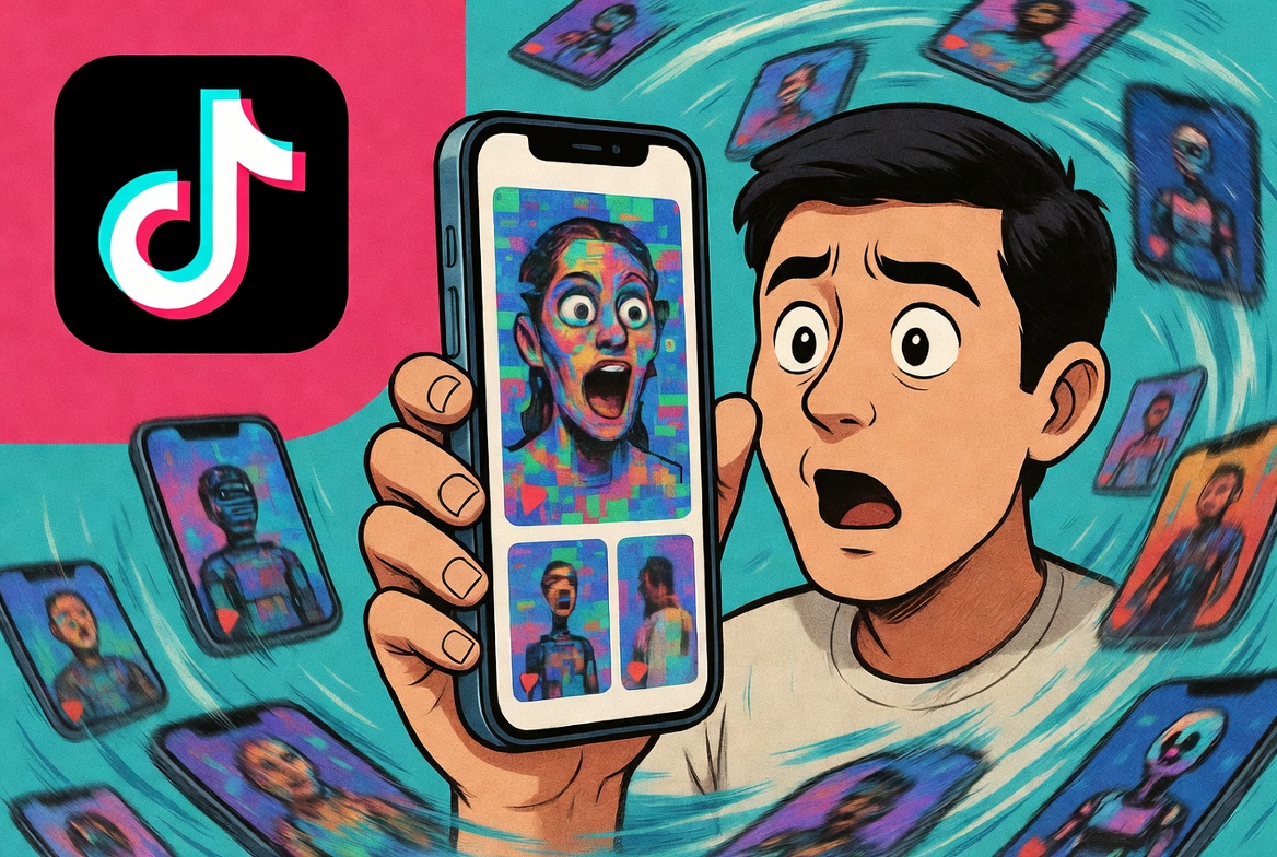 One in Three TikToks Shown to New Users Is Low-Quality AI Slop, Study Finds
