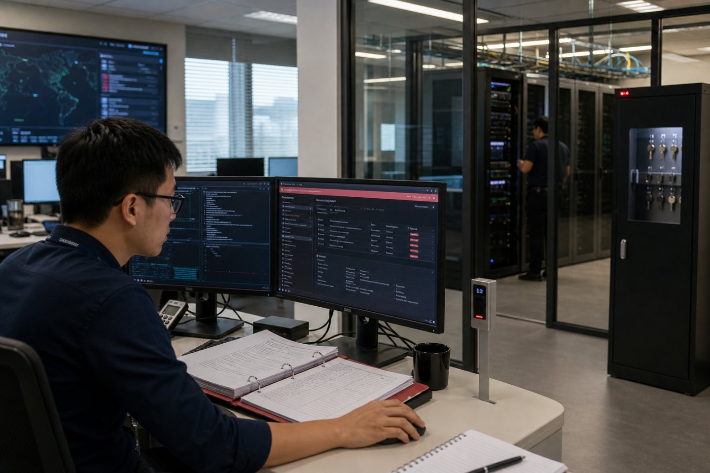 Cảnh báo EFS được chuyển cho người có thẩm quyền của doanh nghiệp, còn log Claude vẫn nằm dưới khóa và chính sách truy cập nội bộ.