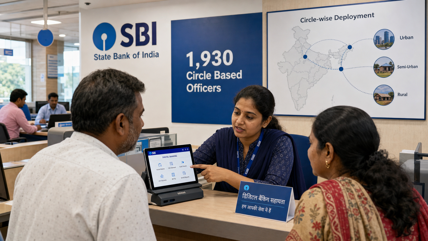 State Bank of India ने देशभर में 1,930 Circle Based Officers चुने