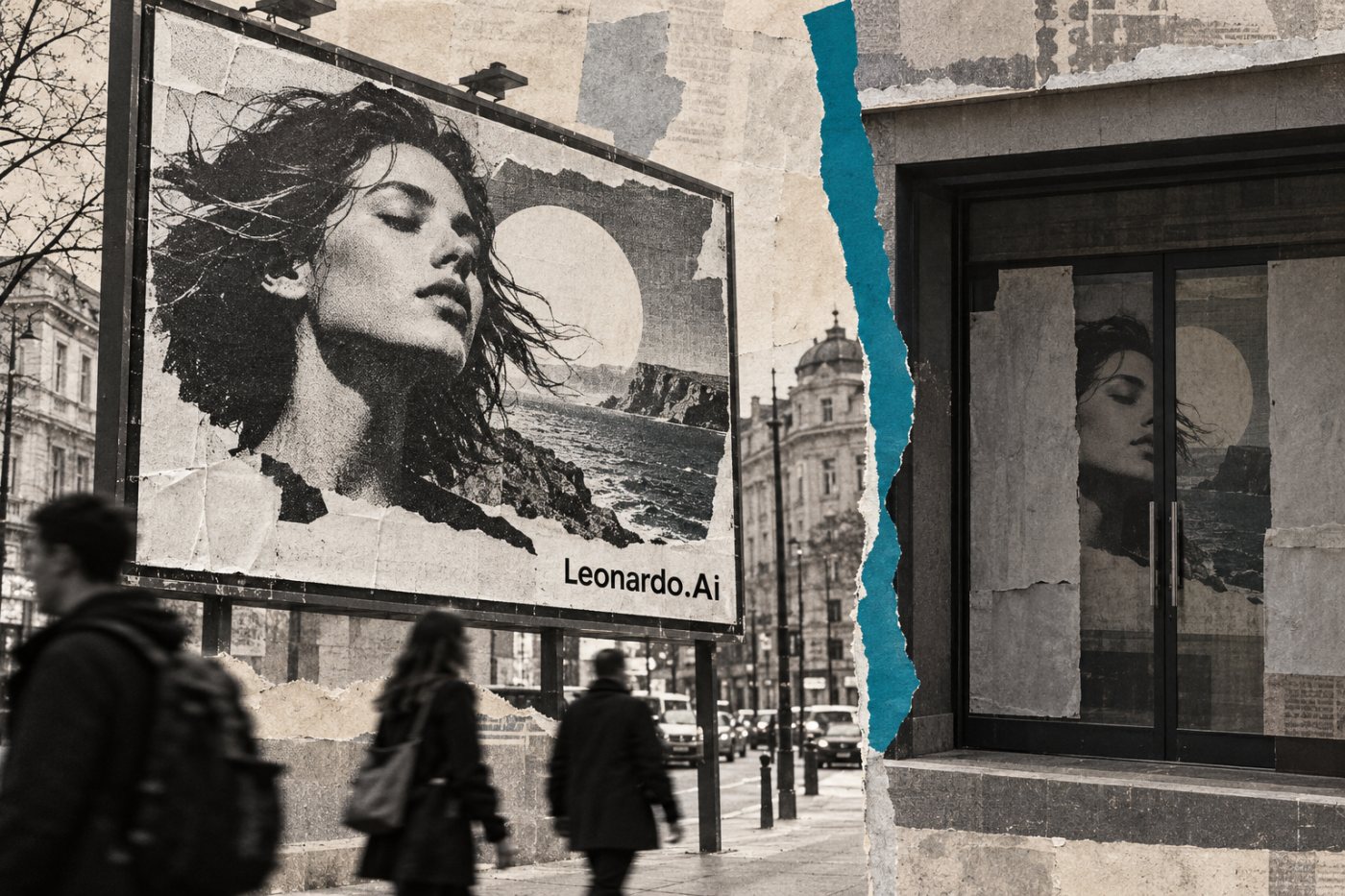 Viešai matomas „Leonardo.Ai“ kampanijos vaizdas parodo, kodėl konfidencialiam kliento darbui reikia privataus generavimo.