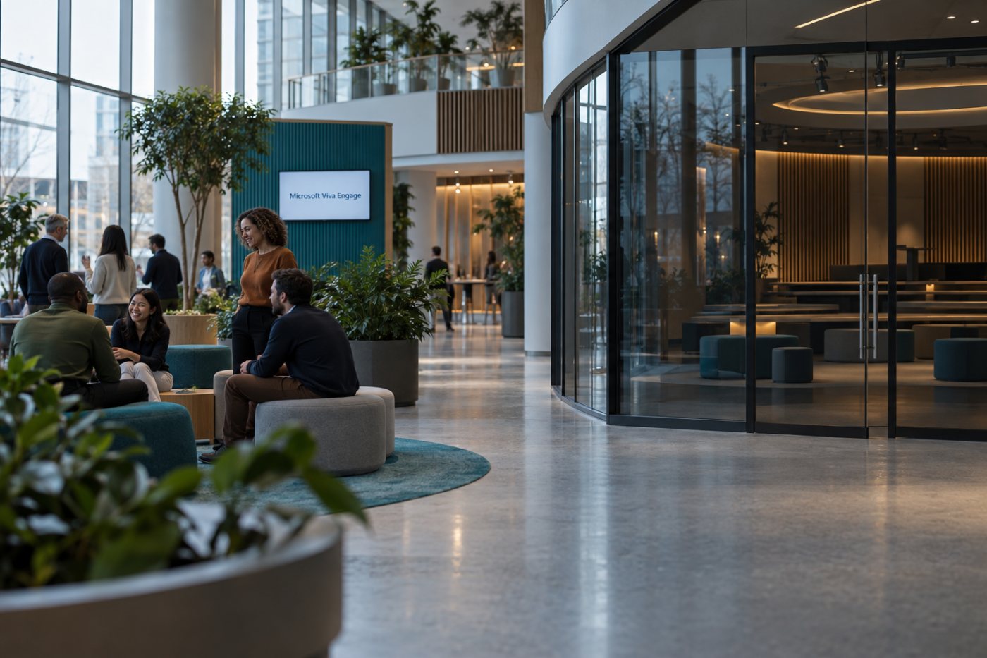 Základné komunity Viva Engage v Microsoft 365 oproti samostatne licencovaným prémiovým kampaniam.