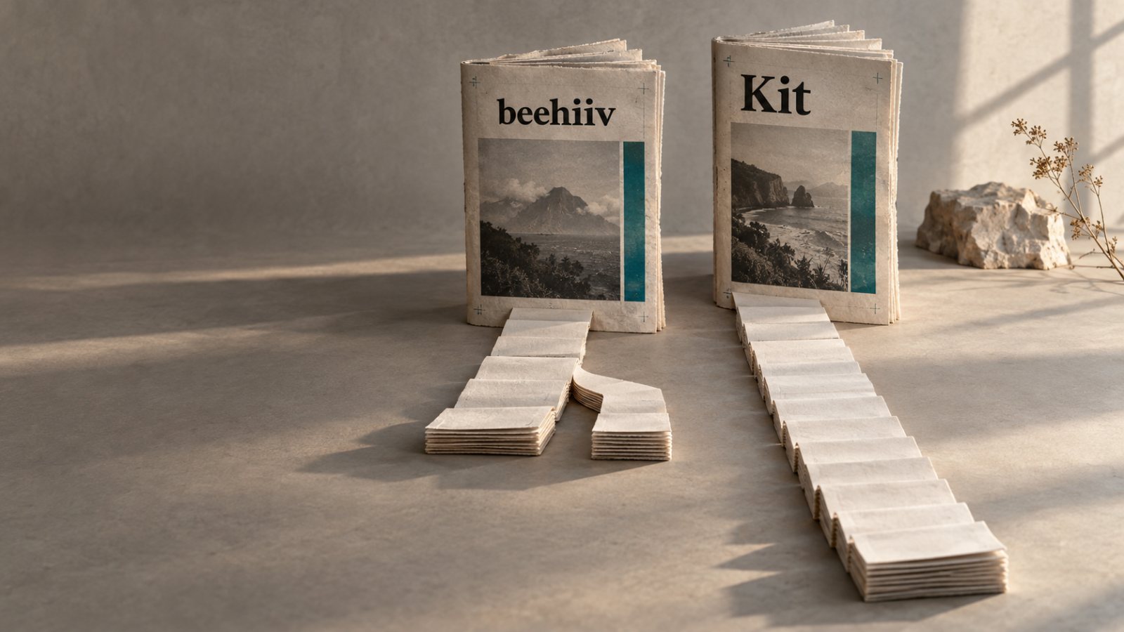 beehiiv atau Kit: daftar gratis besar belum menentukan biaya akhir