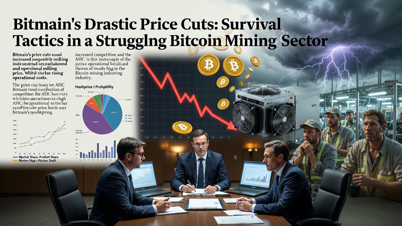 Bitmain's Drastic Price Cuts: Survival Tactics in a Struggling Bitcoin Mining Sector