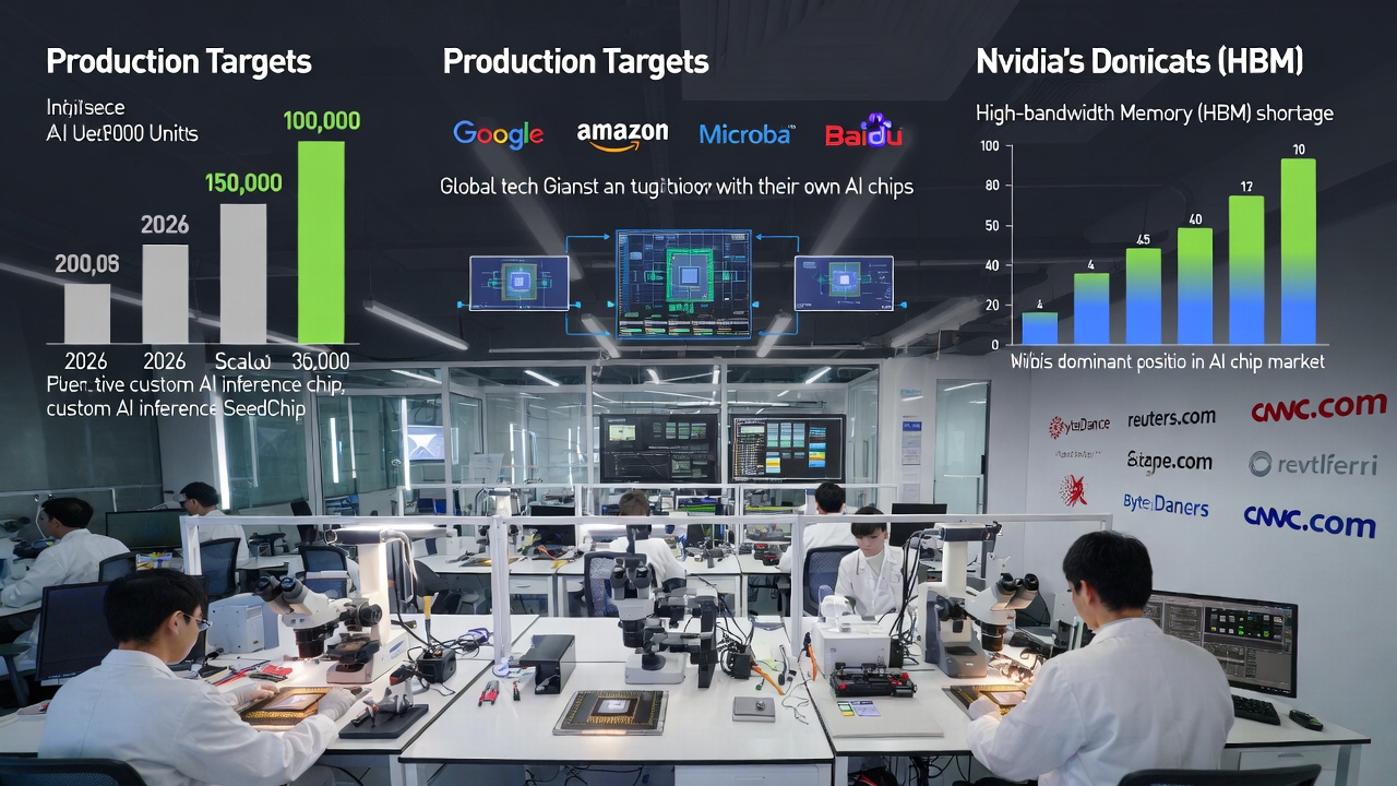 ByteDance Pursues Custom AI Chip Development Amid Samsung Manufacturing Talks