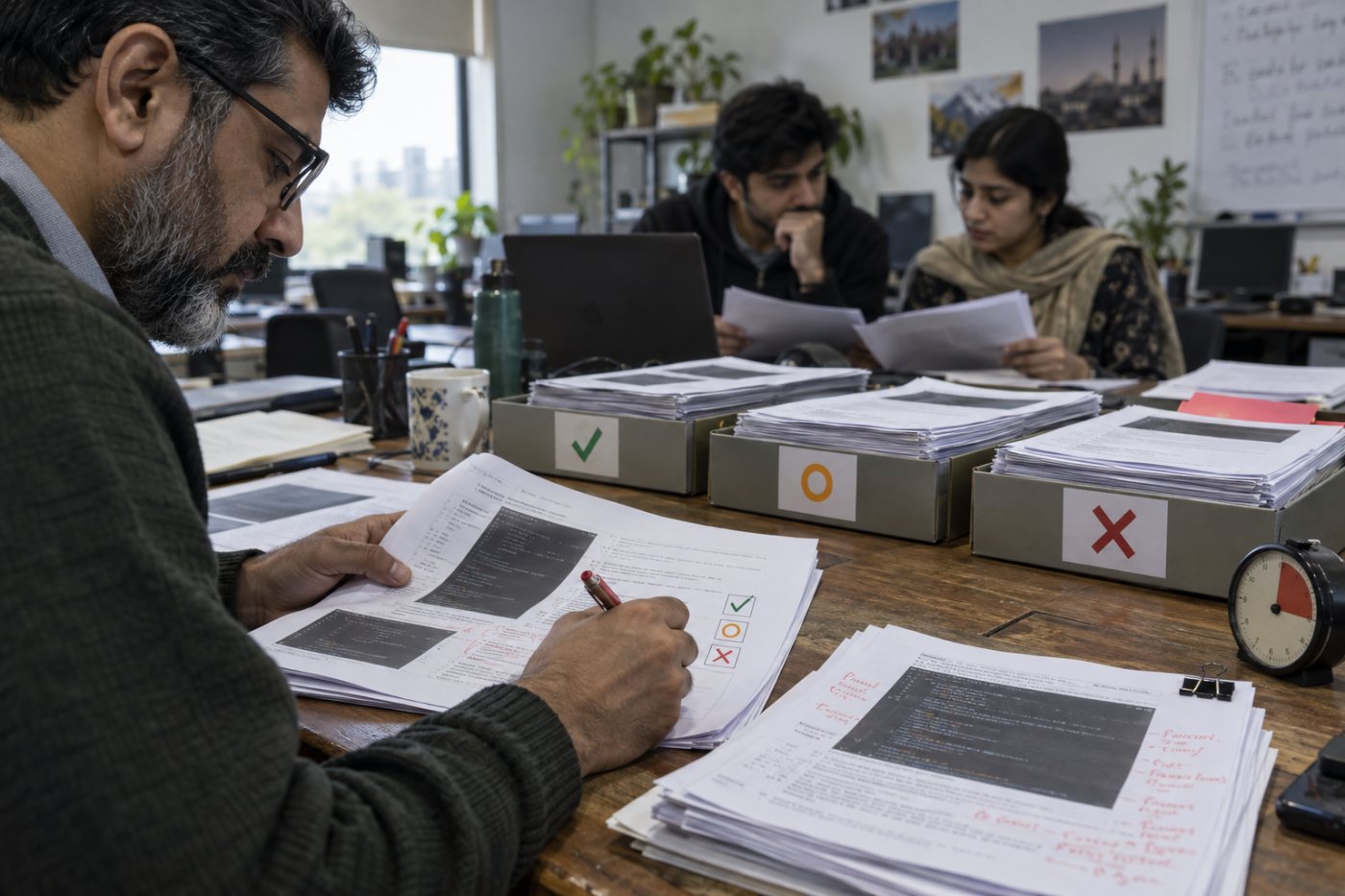 پاکستانی ٹیم agent outputs کو قبول، دوبارہ جانچ اور رد کے خانوں میں تقسیم کر رہی ہے