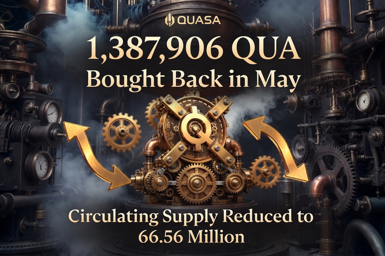 QUASA Accelerates Deflationary Strategy with Major May Buyback