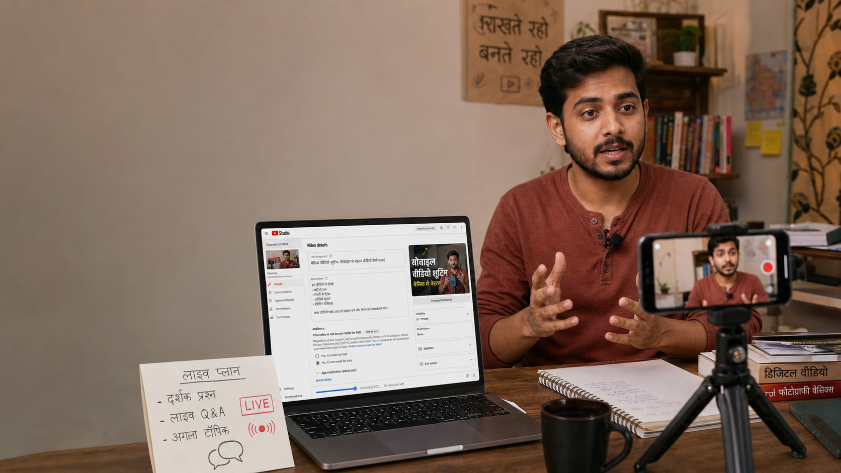 अपना यूट्यूब चैनल कैसे शुरू करें: 2026 की व्यावहारिक गाइड