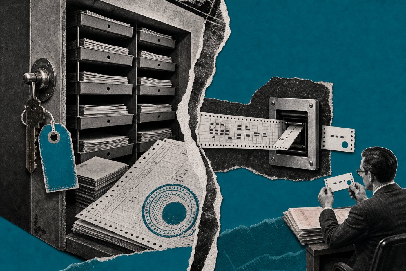 Enterprise-controlled records and encryption keys remain separated from automated EFS detection and its resulting alert.