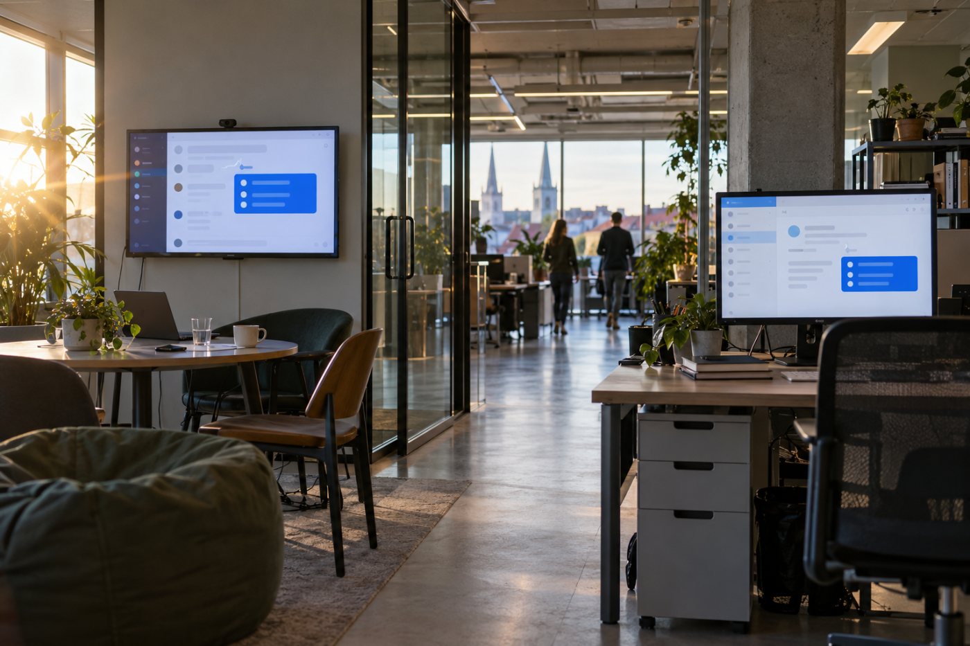 Microsoft Loopi koosolekutegevus püsib ühise töö osana Teamsi ja Outlooki suhtluses.