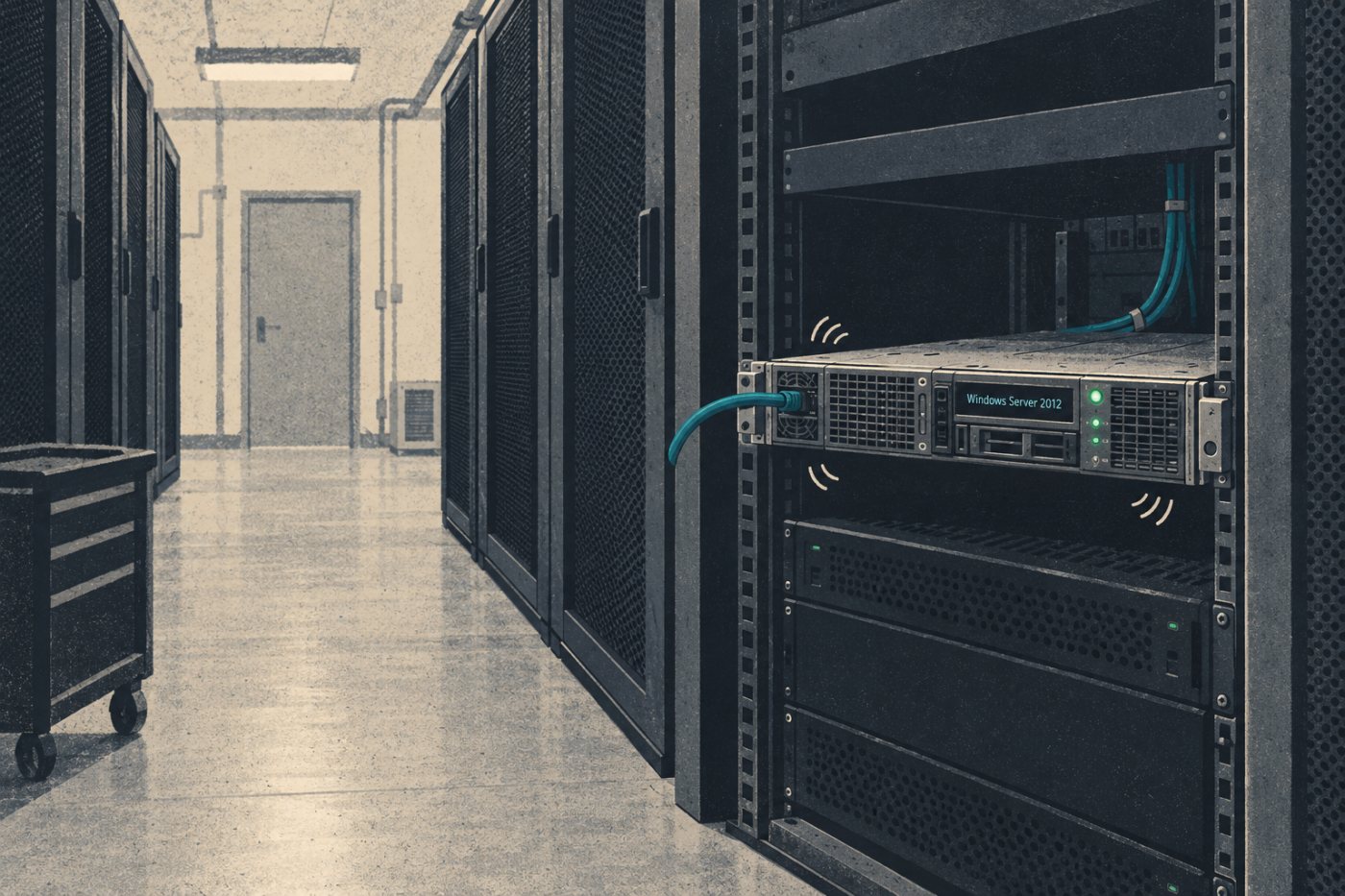 Server s Windows Server 2012 zostáva v prevádzke po poslednej aktualizácii, ktorej inštaláciu treba overiť.