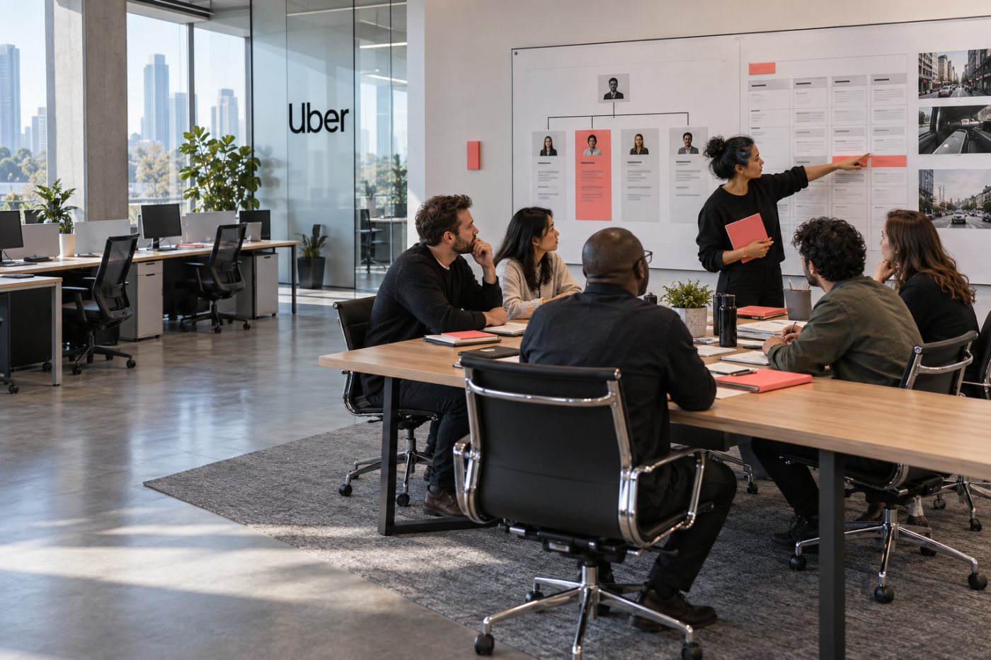 Uber की छोटी प्रबंधकीय टीम का बड़े दल में विलय और रिपोर्टिंग स्तरों में कमी