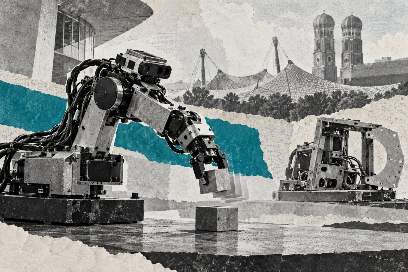 Ein funktionsfähiger Robotikprototyp verdeutlicht die technische Voraussetzung für eine Bewerbung beim Physical AI Growth Lab.