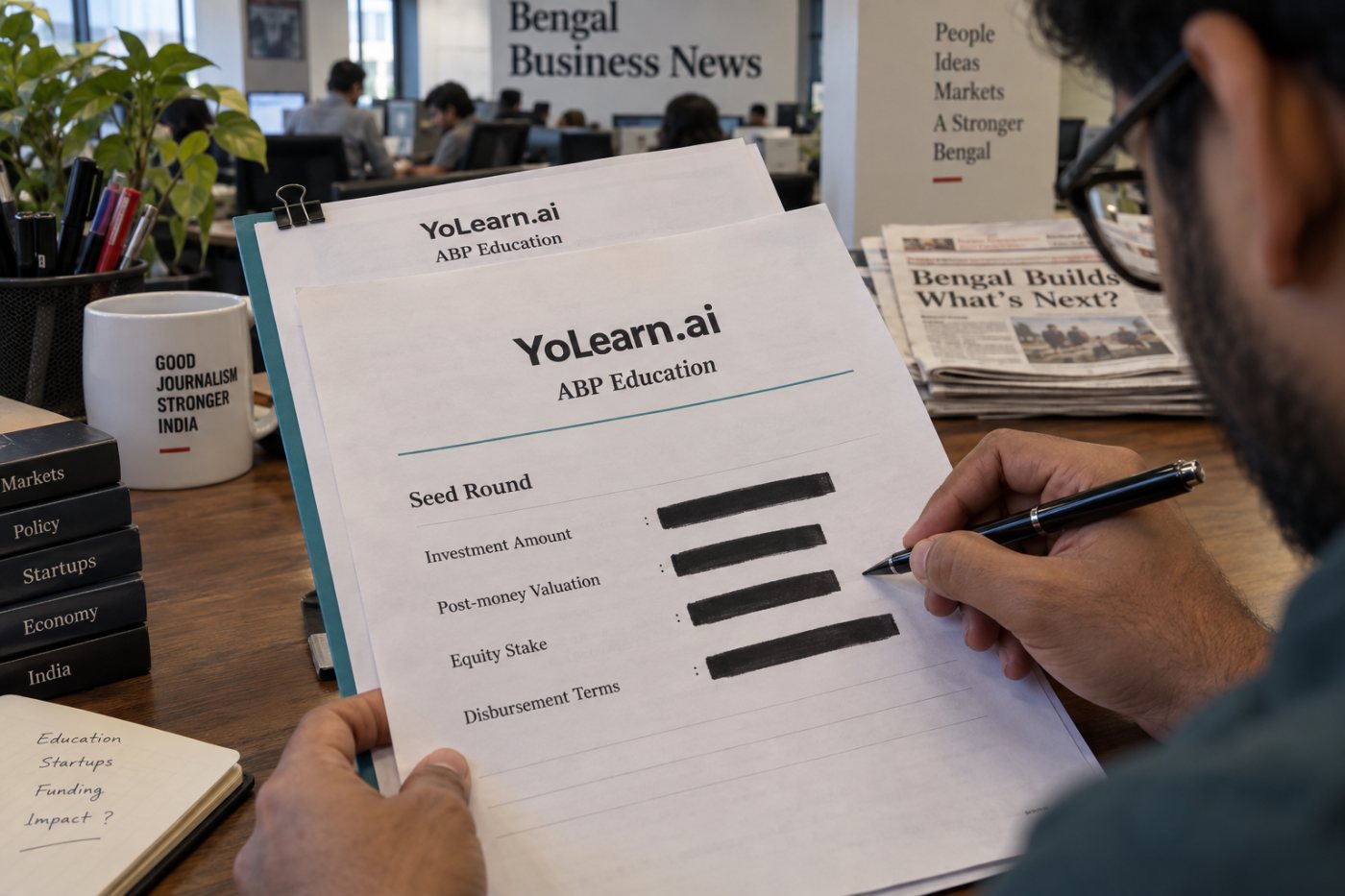 YoLearn.ai-এর seed বিনিয়োগ নিশ্চিত হলেও অঙ্ক, valuation ও equity শর্ত অপ্রকাশিত থাকার পর্যালোচনা