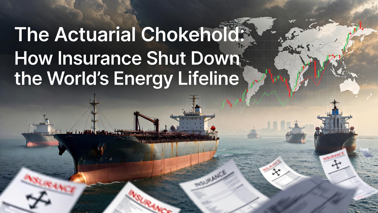 The Invisible Blockade: How Insurance Shut Down the World's Energy Lifeline