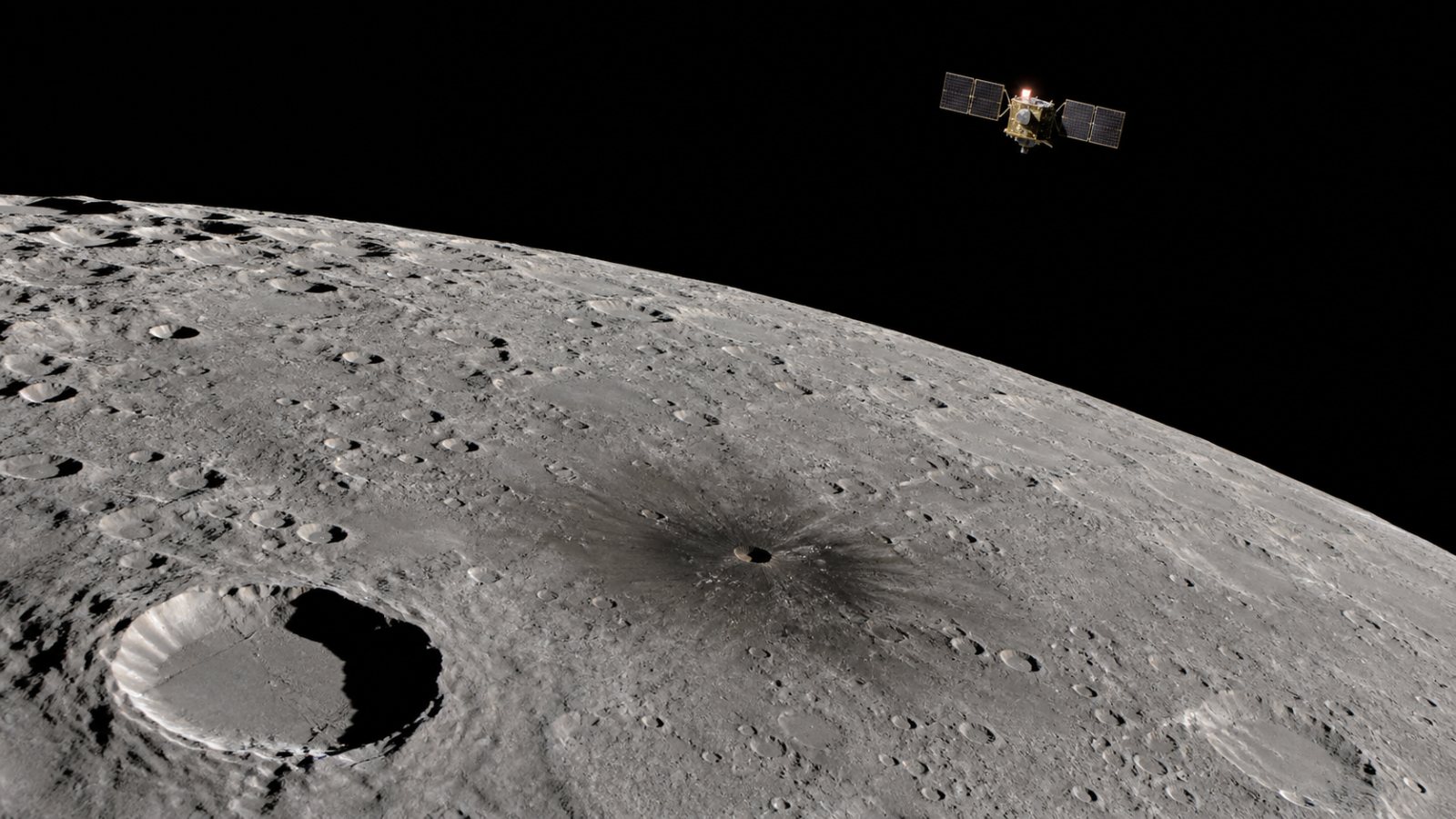 A Falcon 9 Stage Hit the Moon at 5,400 mph—Danuri Saw the New Crater