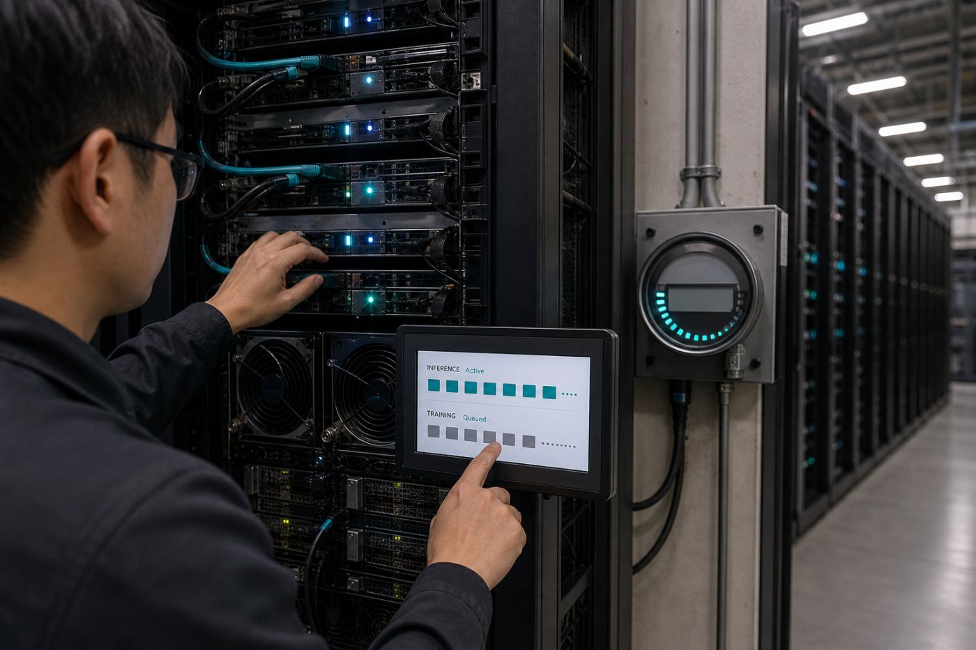 Emerald Conductorが重要処理を維持しながら調整可能なAI計算を再配分し、施設の消費電力を下げる運用
