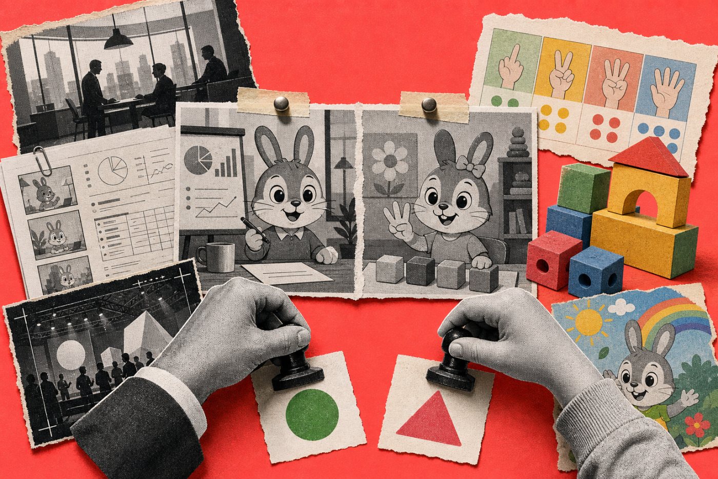 Similar animated characters lead to different audience decisions when the videos’ language, subject and marketing differ.