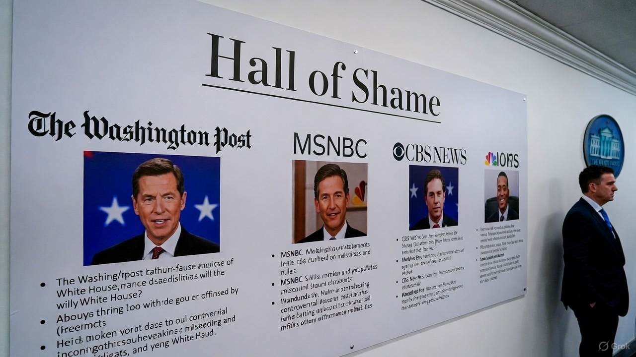 The White House's Digital Pillory: Trump's Media Blacklist Goes Live, with CBS News in the Crosshairs