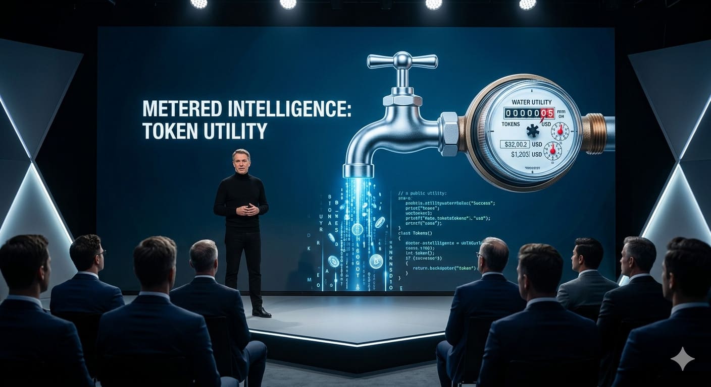 The Great Knowledge Arbitrage: Connecting the Dots on the AI Utility Model
