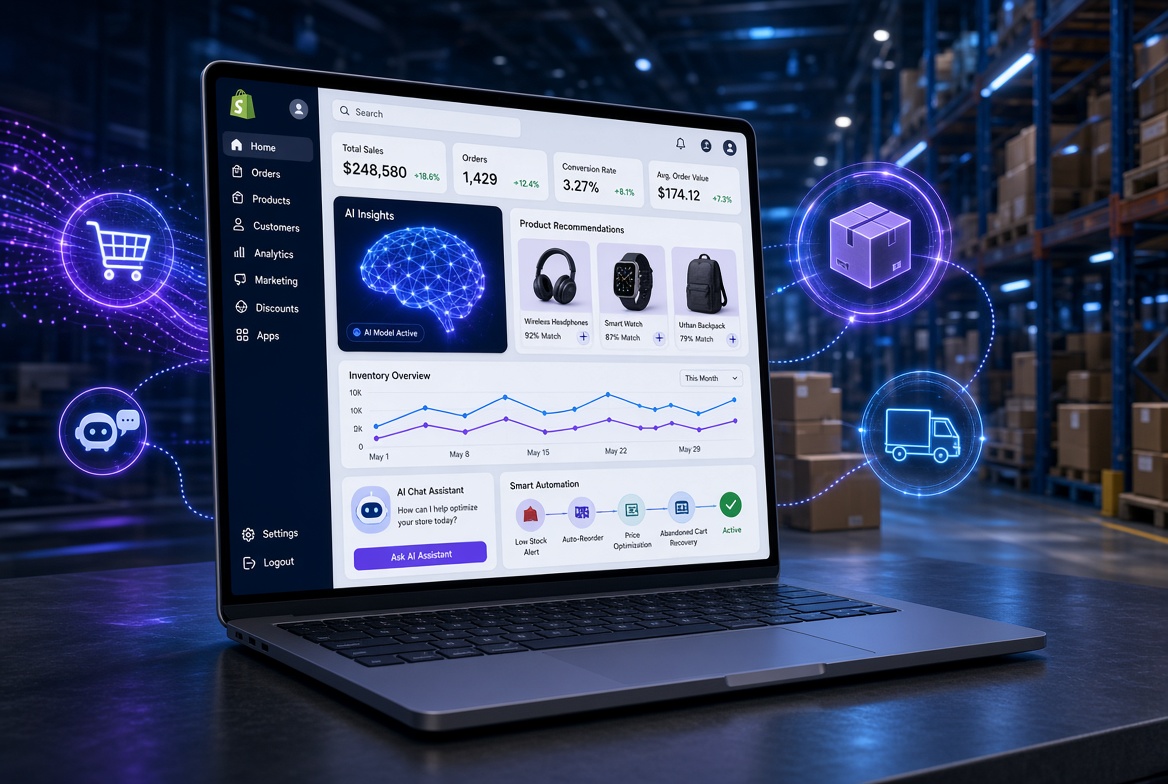 AI in Shopify: How Smart Automation is Transforming eCommerce Operations