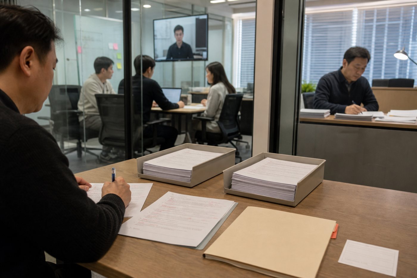 한국 기업이 비교 집단을 두고 성과·재작업·자발적 퇴사·승진·만족도를 6개월간 측정하는 파일럿