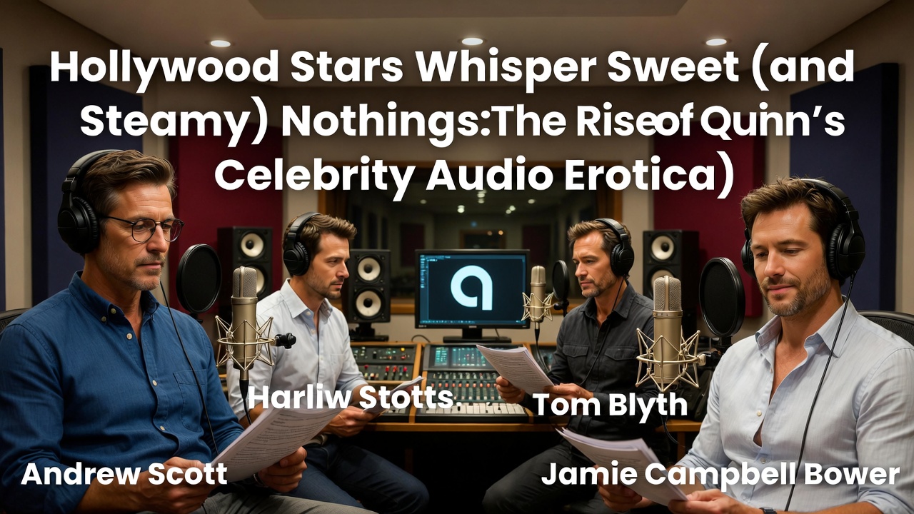 Hollywood Stars Whisper Sweet (and Steamy) Nothings: The Rise of Quinn's Celebrity Audio Erotica